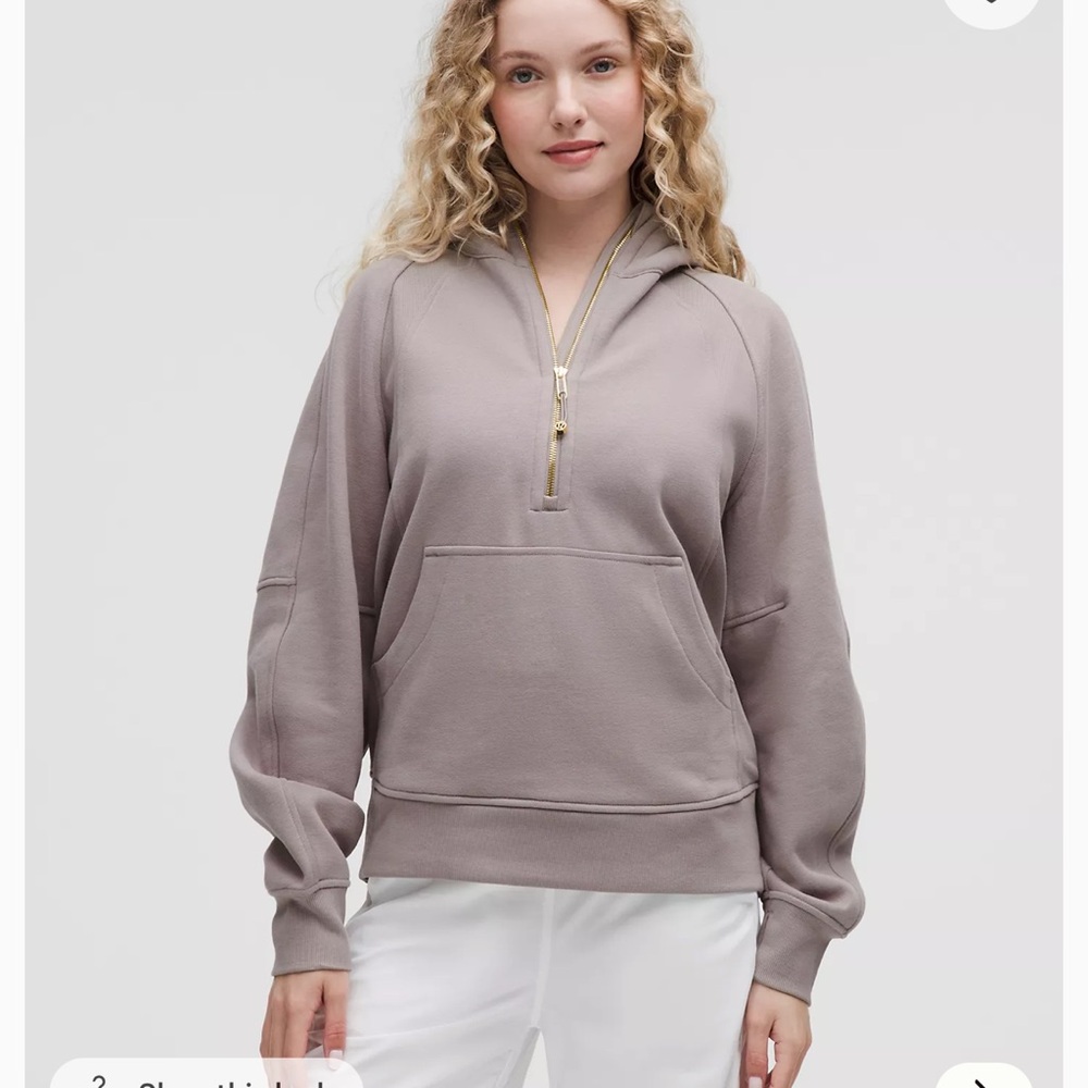 Women's Lululemon Scuba Oversized Half-Zip
Hoodie *Long